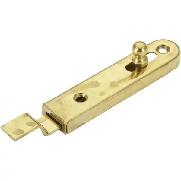Lot de 2 verrous à poussoir acier HETTICH, L.70 x l.16 mm - HETTICH