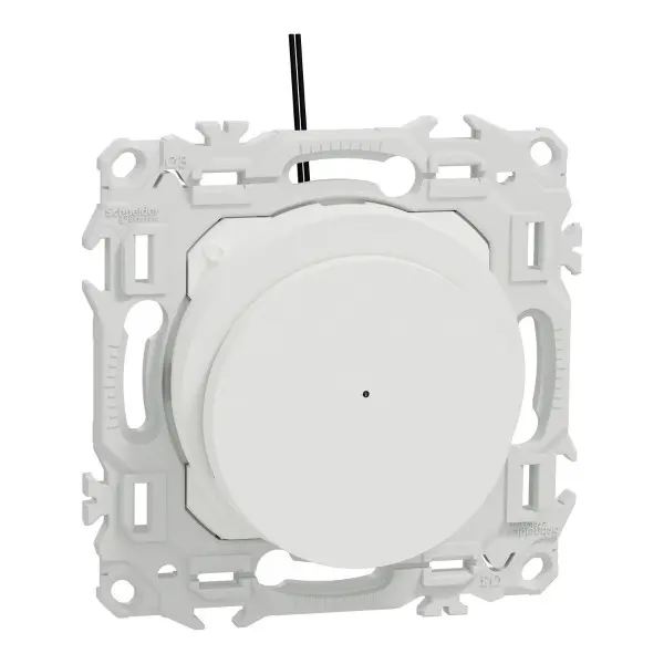 Interrupteur à carte Odace 10AX Blanc craie - Schneider Electric - S920283