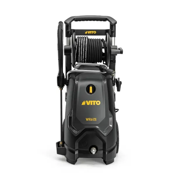 Nettoyeur haute pression 290 bar 3500W Moteur Induction 9.5L/min 6 Buses Dévidoir Tuyau haute pression VITO