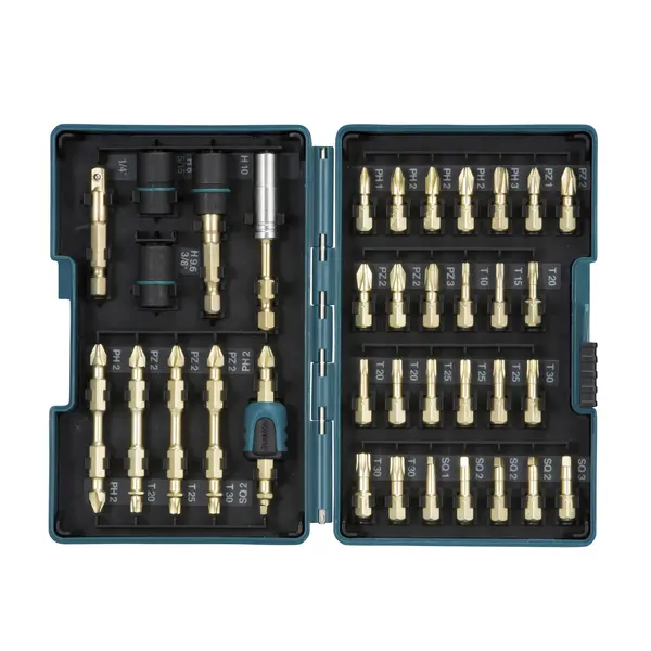 Coffret 38 Pcs Vissage Impact Gold Makita B-54536