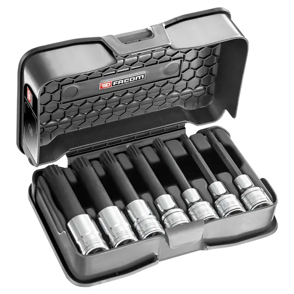 Coffret de douilles tournevis 1/2 longues XZN - 7 pièces SVL.J7A Facom"