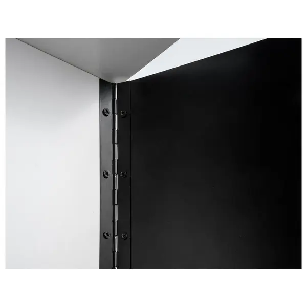 Charnière pour porte en bois, HETTICH, 32 x 600 mm, noir - HETTICH