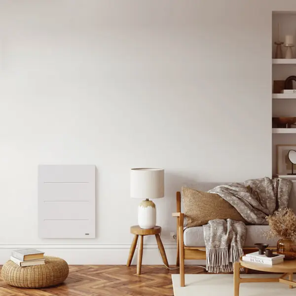 Radiateur connecté "bonny" 1000W H. 60 x L. 47 x P. 11, 5 cm