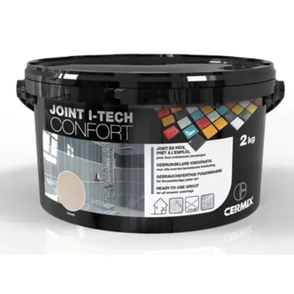 MORTIER JOINT I.TECH CONFORT ULTRA-BLANC SEAU 5KG
