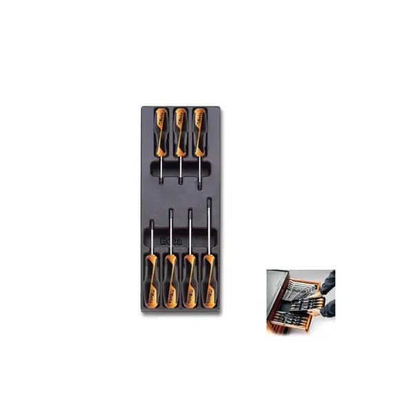 BETA Assortiment de 7 tournevis - 2424 T205 - 024240205