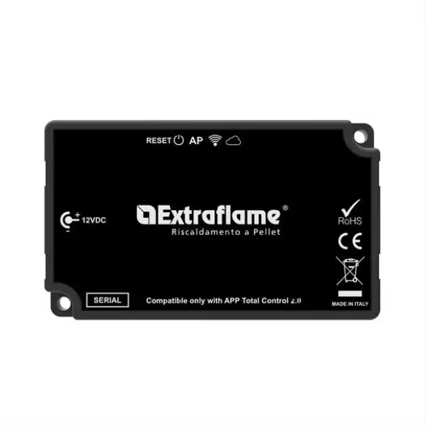Module Wifi noir pour poêle à granulé - Nordica extraflame