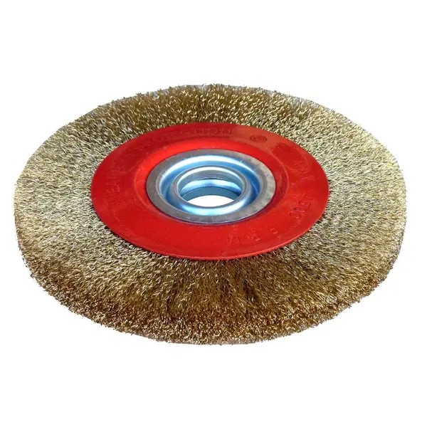 1 brosse disque pour touret 150 mm 20 mm - Alésage 32 mm - OUTIFRANCE