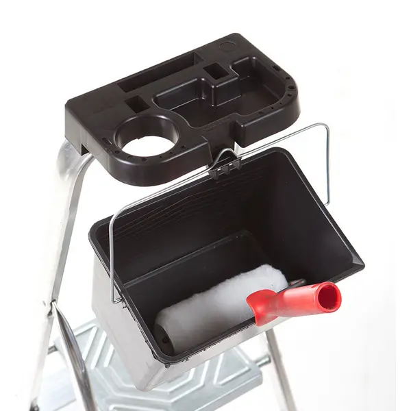 Tablette porte-outils bricolage pour garde corps escabeaux Selekta et Mixalu - HAILO