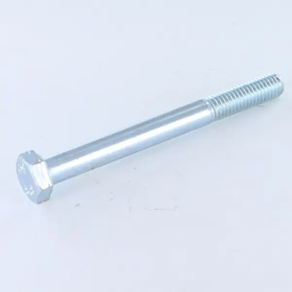 1 x Corps de boulon filetage partiel Tête hexagonale TH M8X80 Classe 8.8 Acier zingué