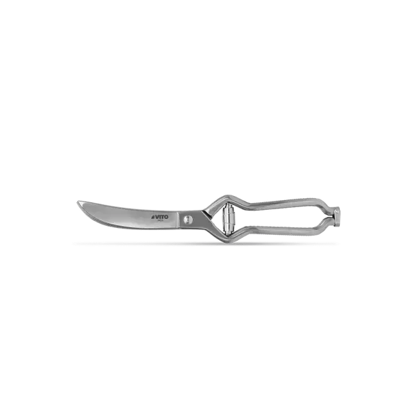 Ciseau à volaille acier carbone forgé dentelure 260 mm VITO