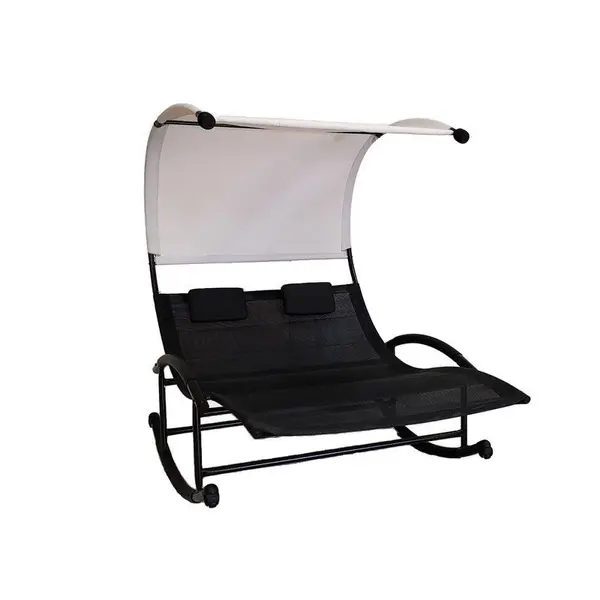Hamac Double Givex Wellness Noir - Centrale Brico