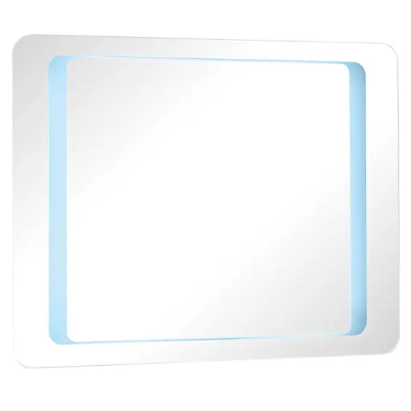 Miroir Zen à led l. 90 X 70 X P. 4,5 mm