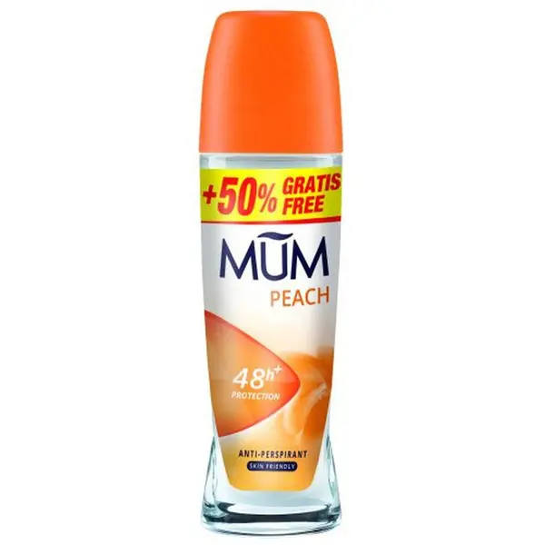 Mum Deo. Rollon 50 Peach + 50%