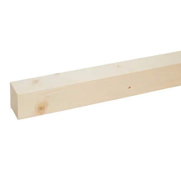 Tasseau en sapin du nord raboté L. 2,40 m - section 44 x 44 mm