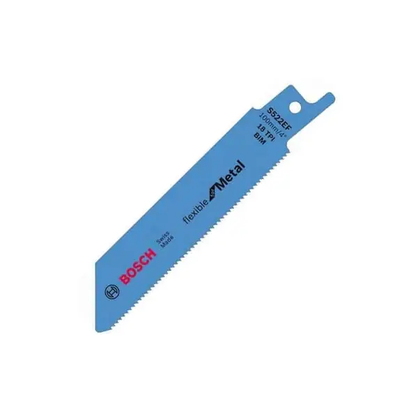 BOSCH Lames de scie sabre courte flexible pour métal S522EF