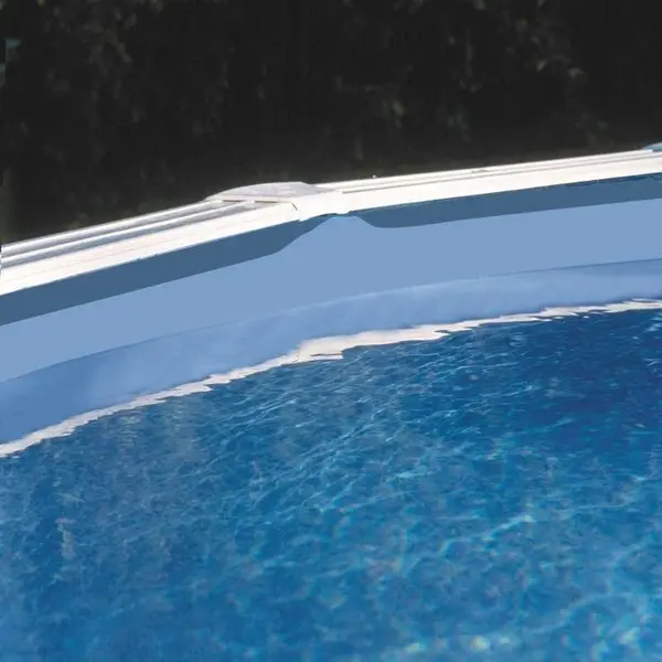 Liner uni bleu pour piscine Ø3m x H: 0,65m- 20/100e - Système Overlap - GRE POOLS