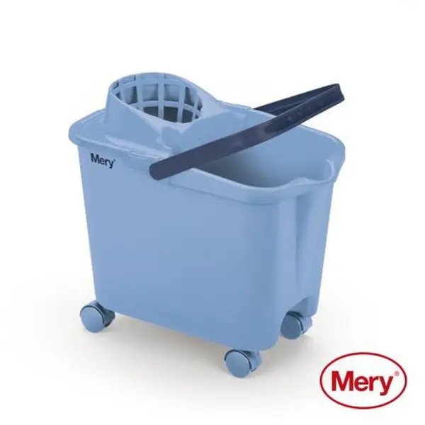 Mery Cubo+Esc.C/Ruedas Azul R-325.31