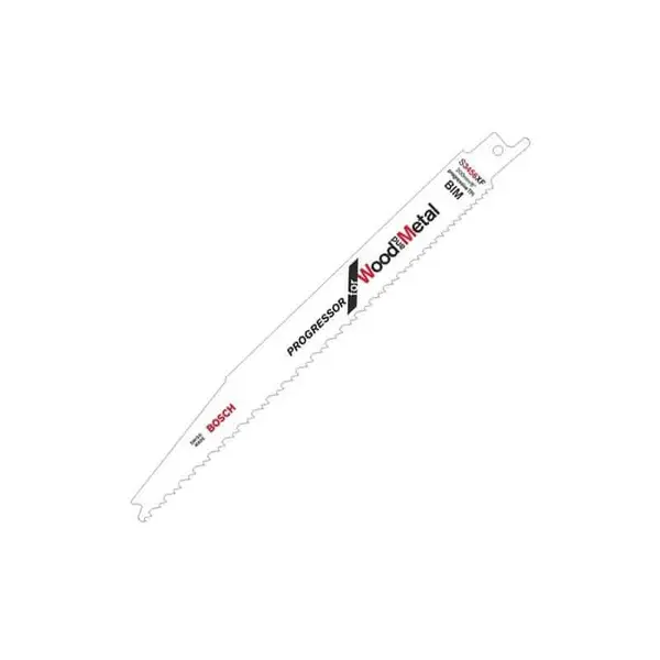 BOSCH carte de 5 lames de scie sabre Bois / Métal S3456XF - 2608654406