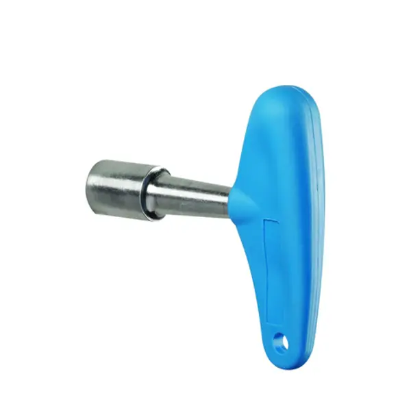 Clé technique à triangle EDF de 11mm poignée polypropylène bleue