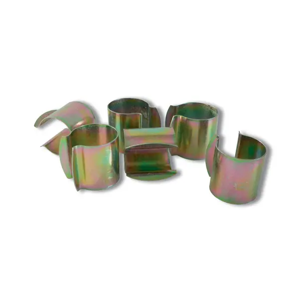 Lot de 12 clips de fixation pour serre - Diamètre 32 mm - Nortene