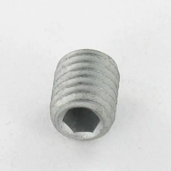 1 x Vis métaux Sans tête six pans creux (sthc) Clé de 4 HC4 M8X10 Bout cuvette Acier brut Géomet 500A