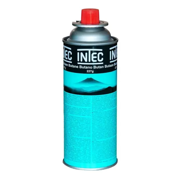 Pack de 56 Cartouches de Gaz Butane 250g Valve Universelle UN2037 Sécurité Sans Fuite INTEC