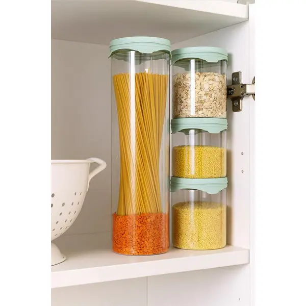 5 bocaux de conservation hermétiques en verre 450 ml à 2 L