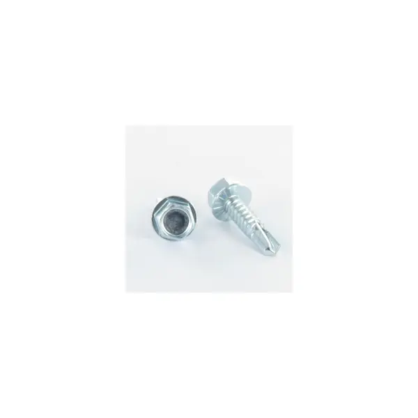 1 x Vis autoperceuse Tête hexagonale TH 5.5X19 Filet tôle Acier zingué