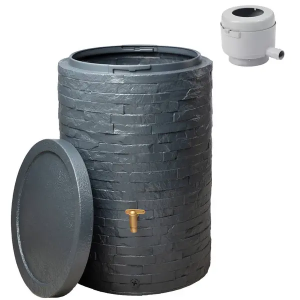 Kit cuve ARRONDO 250 L Gris graphite - Ø 65 x 93 cm - GRAF