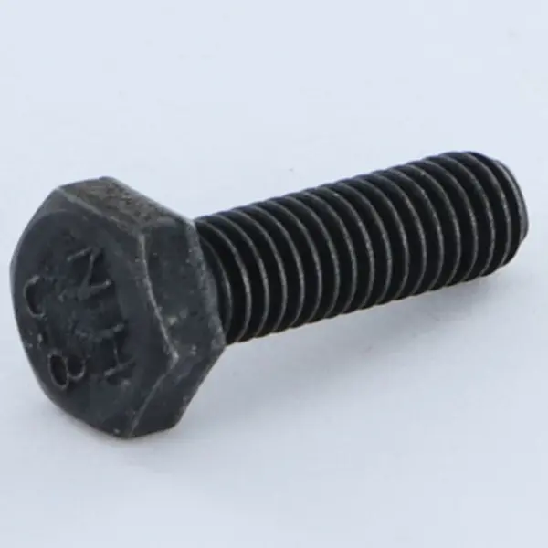 1 x Vis métaux Tête hexagonale TH M6X20 Classe 6.8 Acier zingué nickel noir renforcE - Haute tenue à la corrosion