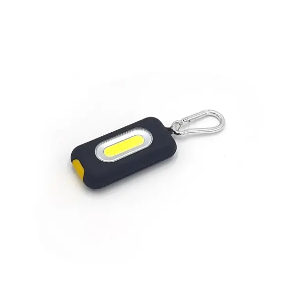 Portachiavi con pannello LED COB e magnete. 3AAA non incluse