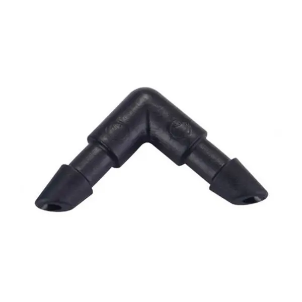 Riego Goteo.Codo 4 Mm Bolsa Zip 10 Un