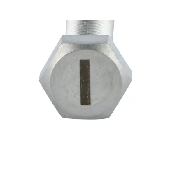 1 x Vis métaux Tête hexagonale TH 8X35 Inox A4 avec gravure de lettre "I"