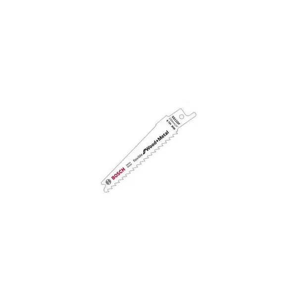 BOSCH Lames de scie sabre courte flexible pour Bois & Métal - S511DF