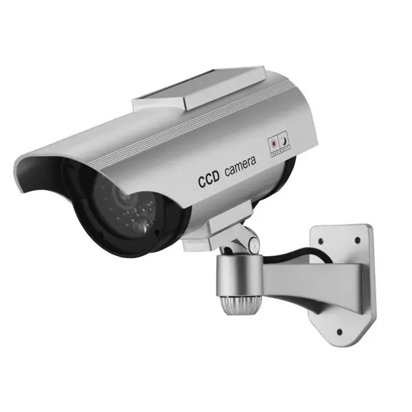 Caméra extérieure factice solaire en ABS