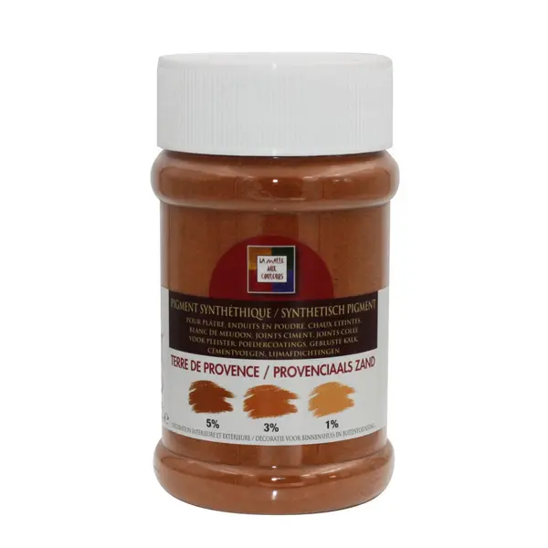 Pigment poudre Malle aux couleurs terre de provence 250 ml - Centrale Brico