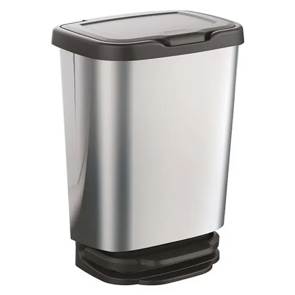 Cubo Multiuso Pedal, 20 L. 33X25X45,8 Cm