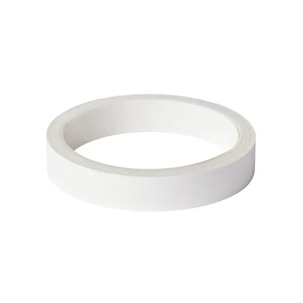 Chant adhésif thermocollé - Blanc glossy - 5 m