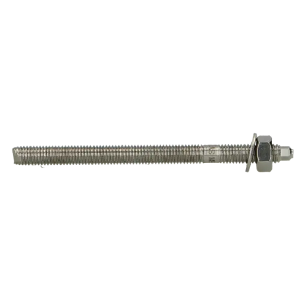 1 x Tige filetée Ancrage CHIMIQUE M10X130 Acier zingué