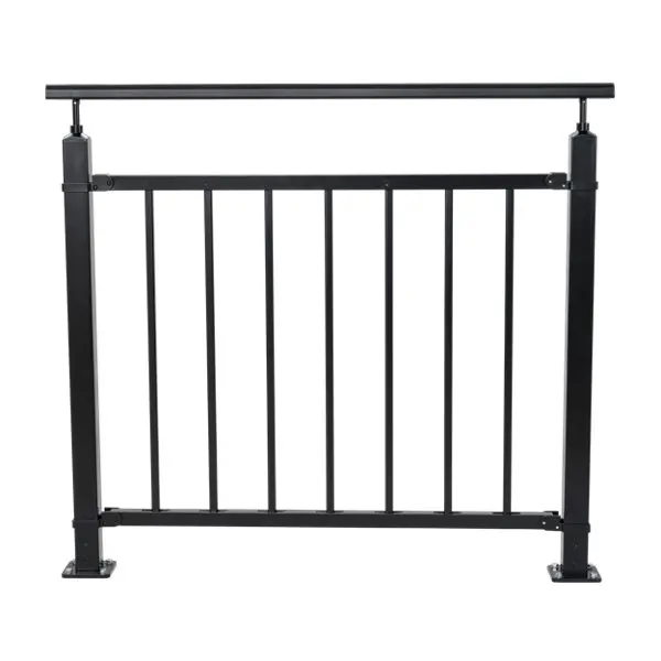 Kit balustrade noir H. 1 m x L. 1 m