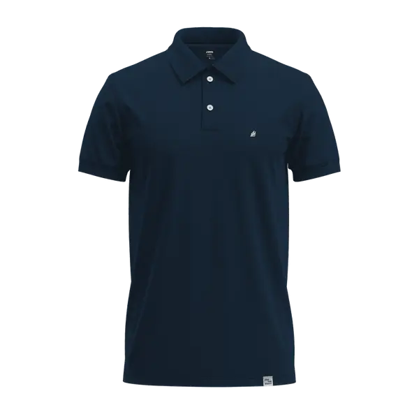 Polo Bleu V-Spirit - Taille XXL - 100% Coton - 180 g - VITO