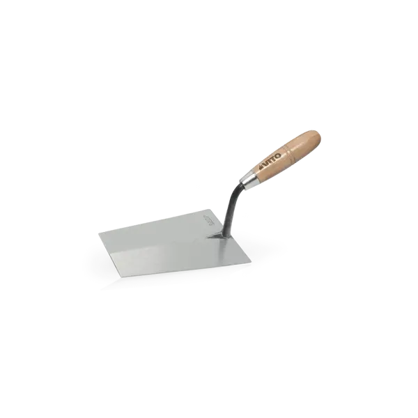 Truelle carrée forgée modèle nord 180 mm acier trempé bois VITO