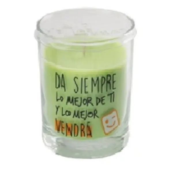 Vela Vaso Perf.Mensaje'Siempre'901804