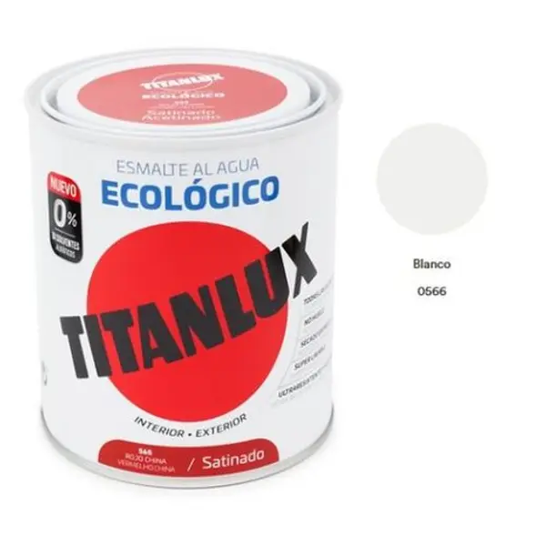 Titanlux Base Agua Blanco 750Ml Brillant