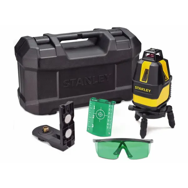 Niveau Laser Multilignes Sml360 Vert Stht77524-1 Faisceau 360° NIVEAU LASER MULTILIGNES SML360 - VERT Stanley STHT77524-1