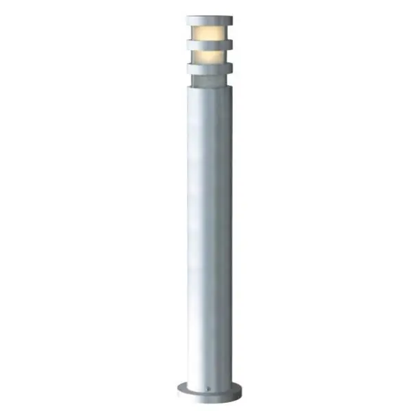Borne Aluminium DARWIN, Ampoule E27 non fournie, Max 18W, IP44, 230V, Classe II - CALI