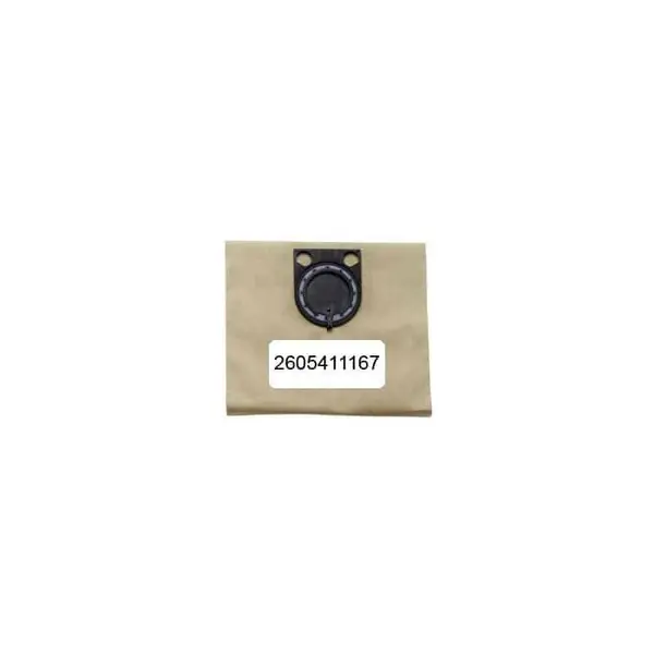 BOSCH 5 sacs papier pour aspirateur GAS25 Réf 2605411167