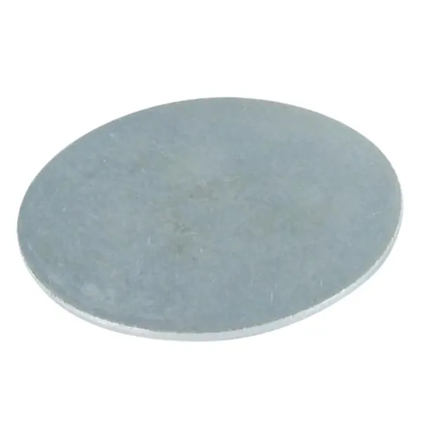 1 x Rondelle / Disque sans trou 50X4 Acier brut