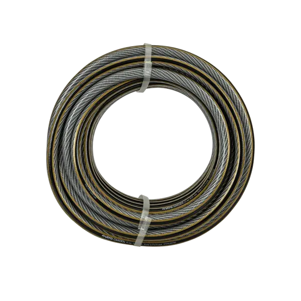 Tuyau à 5 couches gris/doré 20 m résistant anti-torsion flexible VITO