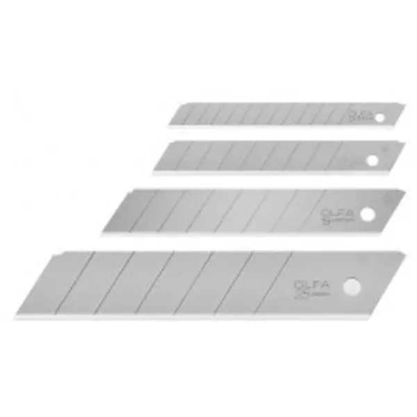 Lames de cutter AB-10 Etui de 10 lames avec récupérateur segments cassés 9 mm - OLFA-CARPENTRAS DONARIER